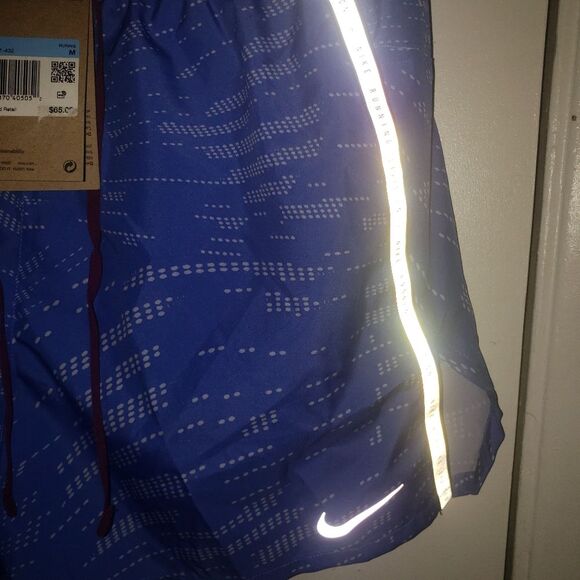 Nike men Running Shorts Blue Size medium - Picture 11 of 14